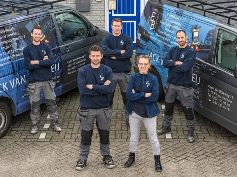 Ons team elektrotechnisch installatie bureau